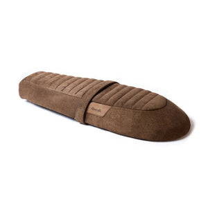 Trip Machine Touring Seat Royal Enfield Twins - tobacco suede