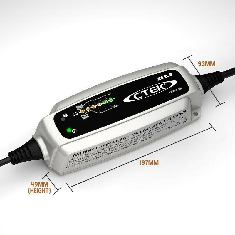 CTEK, XS 0.8 BATTERY CHARGER
