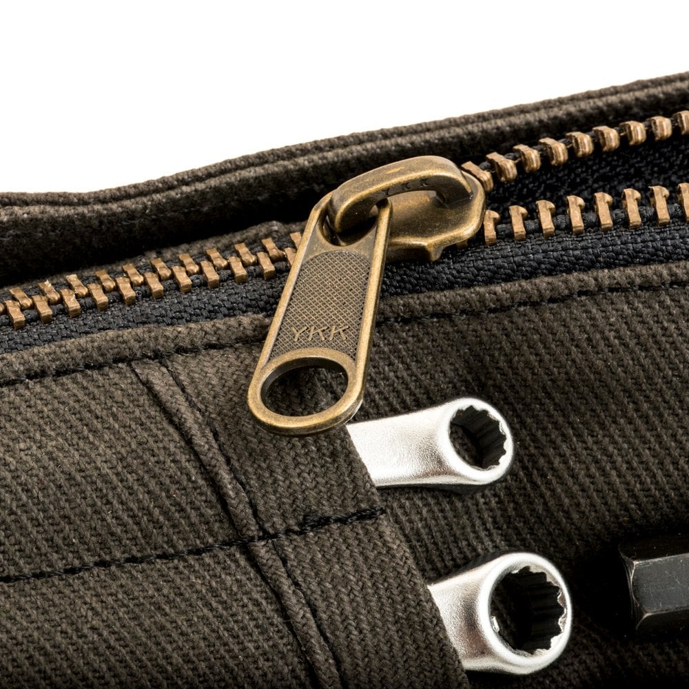 Motone The SCOUT - Leather & Waxed Canvas ToolRoll - Fully Loaded (incl. Tools)