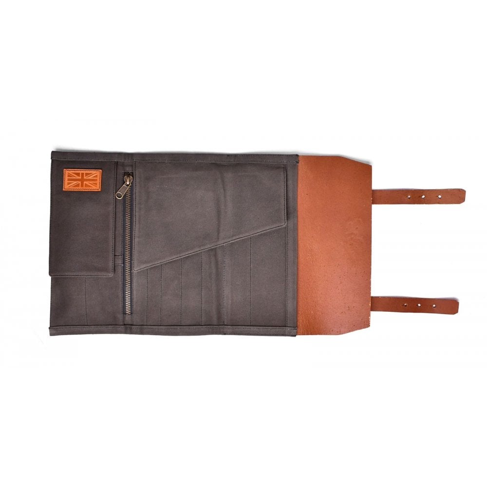 Motone The SCOUT - Leather & Waxed Canvas ToolRoll - Fully Loaded (incl. Tools)