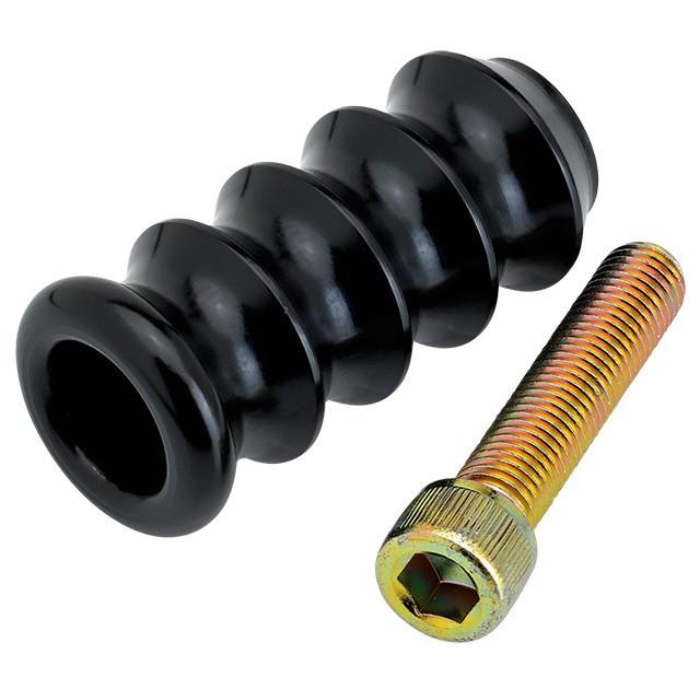 Joker Machine Ribbed Gear Peg - Black
