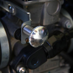 Joker Machine Knurled Triumph Choke Knob Black