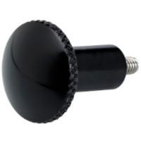 Joker Machine Knurled Triumph Choke Knob Black