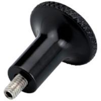 Joker Machine Knurled Triumph Choke Knob Black