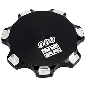 Joker Machine Billet Fuel Cap Union Jack 900  - Black