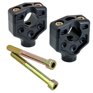 Joker Machine Dual Handlebar Clamps - Black