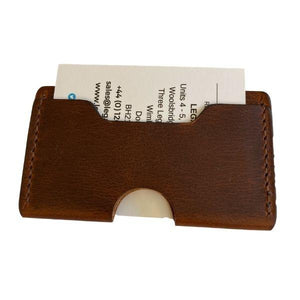 Vickers Motorcycle Co. Leather Card Holder/Wallet