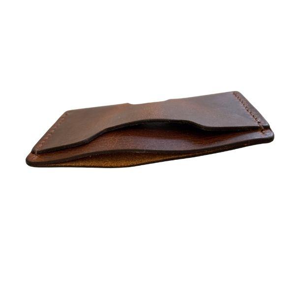 Vickers Motorcycle Co. Leather Card Holder/Wallet