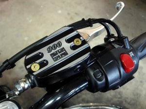 Joker Machine Front Master Cylinder Cover Union Jack 900 - Black