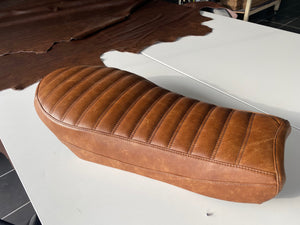 Leather "Essential” Seat for the Ducati Scrambler