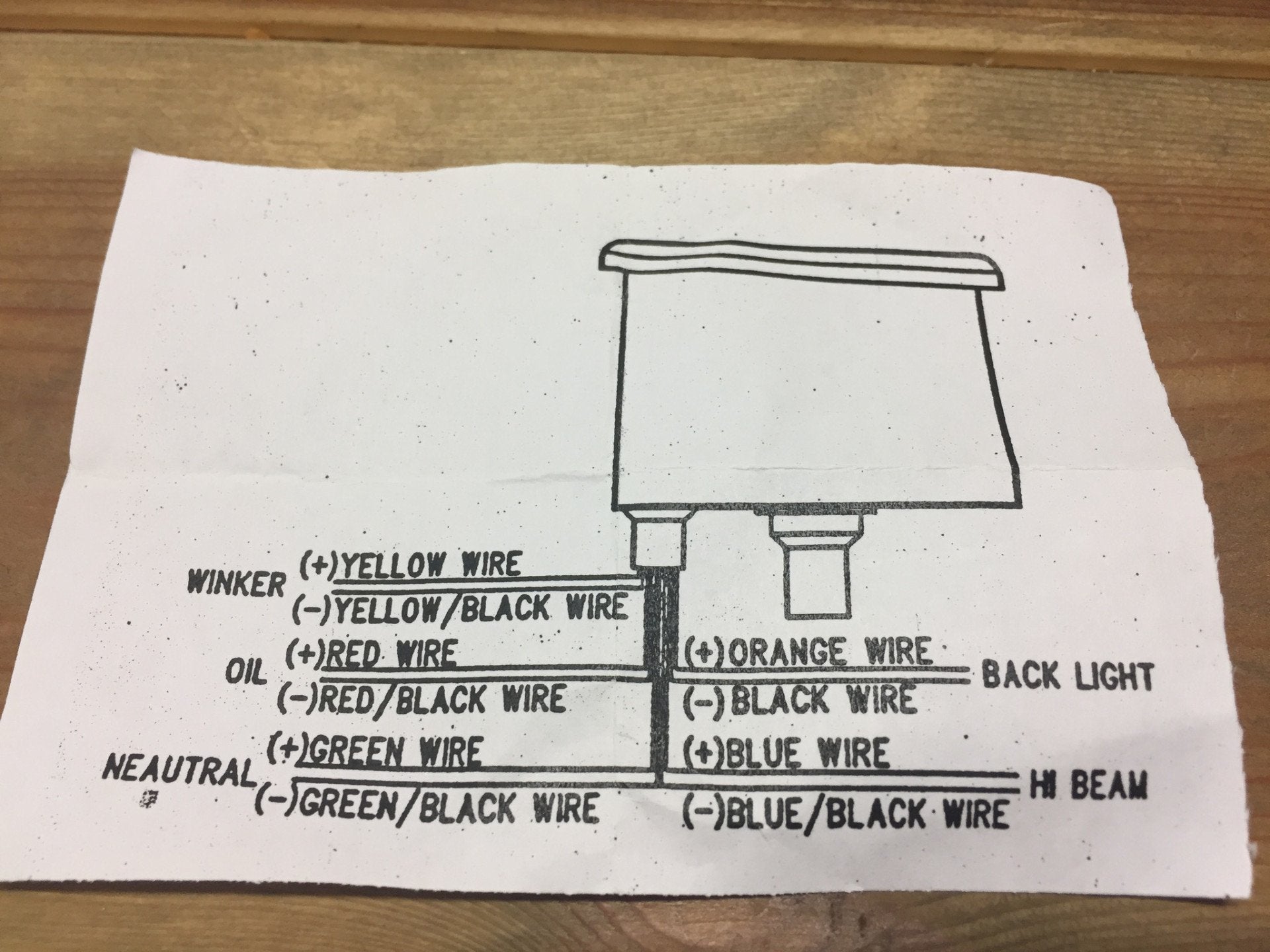 Mini Speedo (LED) 2:1 MPH