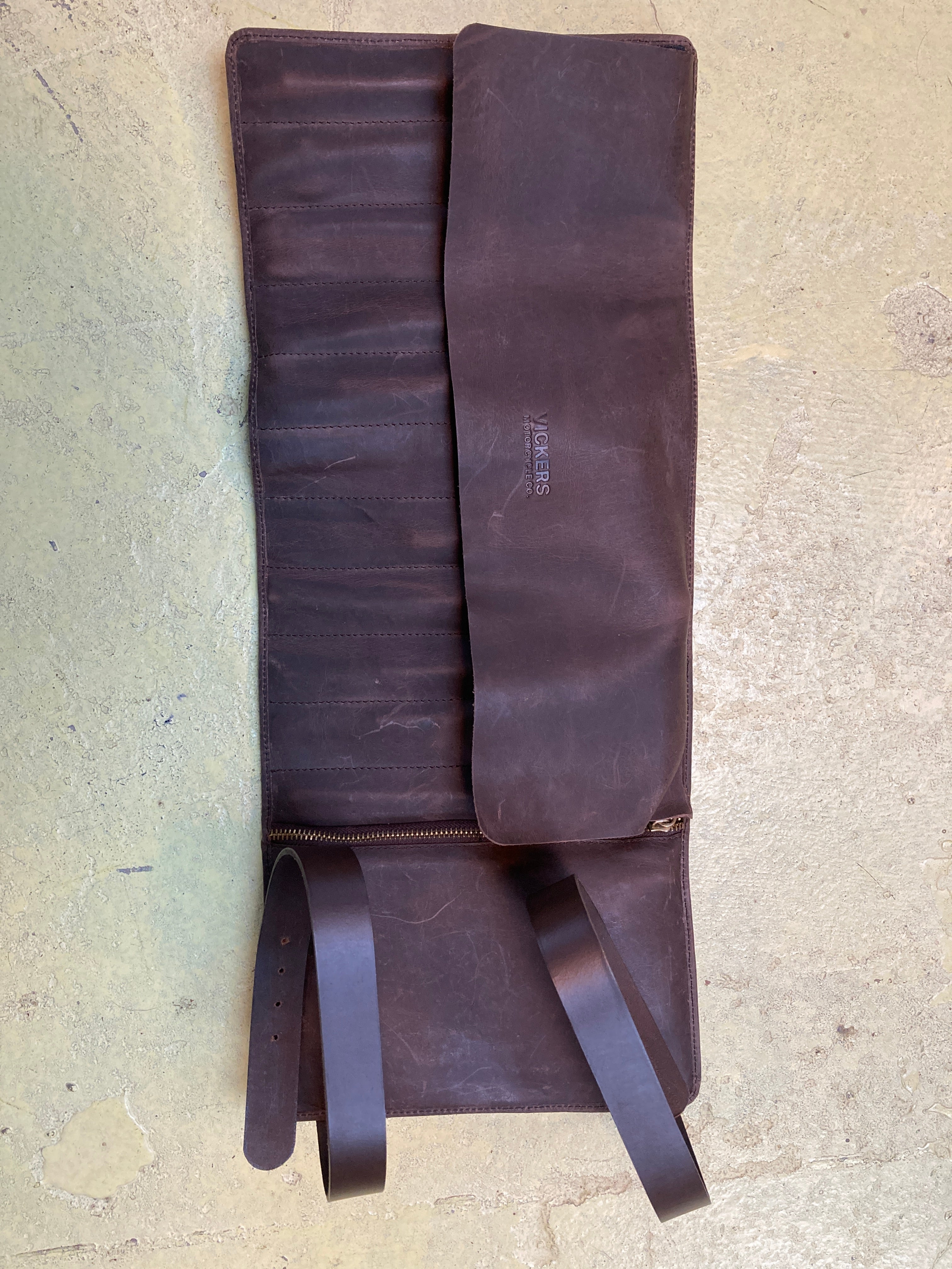 Vickers Motorcycle Co. - Leather Tool Roll