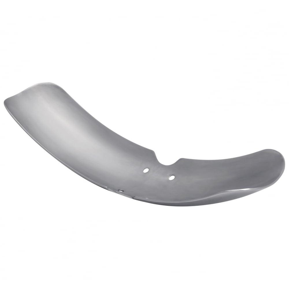 Front Mudguard - Spoke Wheels - Brushed Aluminium