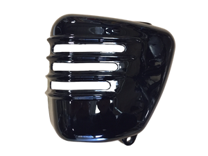 Bonne Ribbed Side Panels - Gloss Black