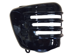 Bonne Ribbed Side Panels - Gloss Black