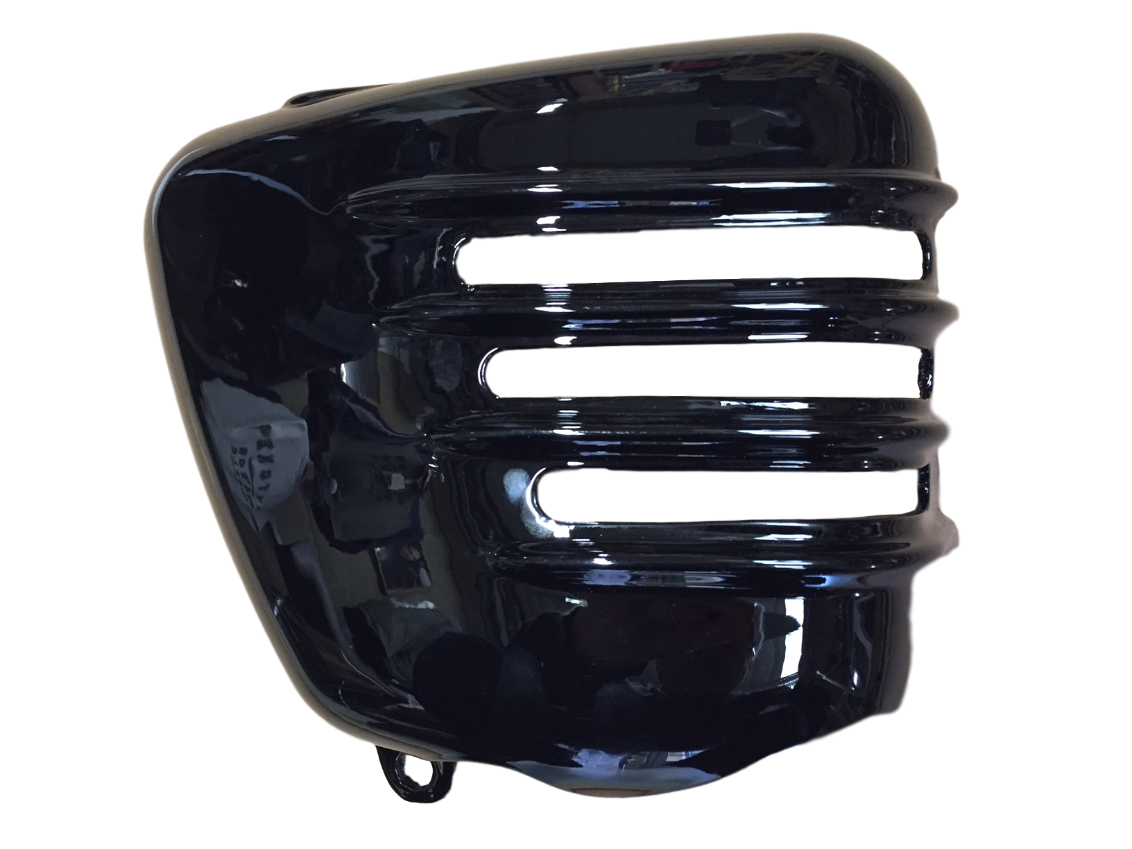 Bonne Ribbed Side Panels - Gloss Black