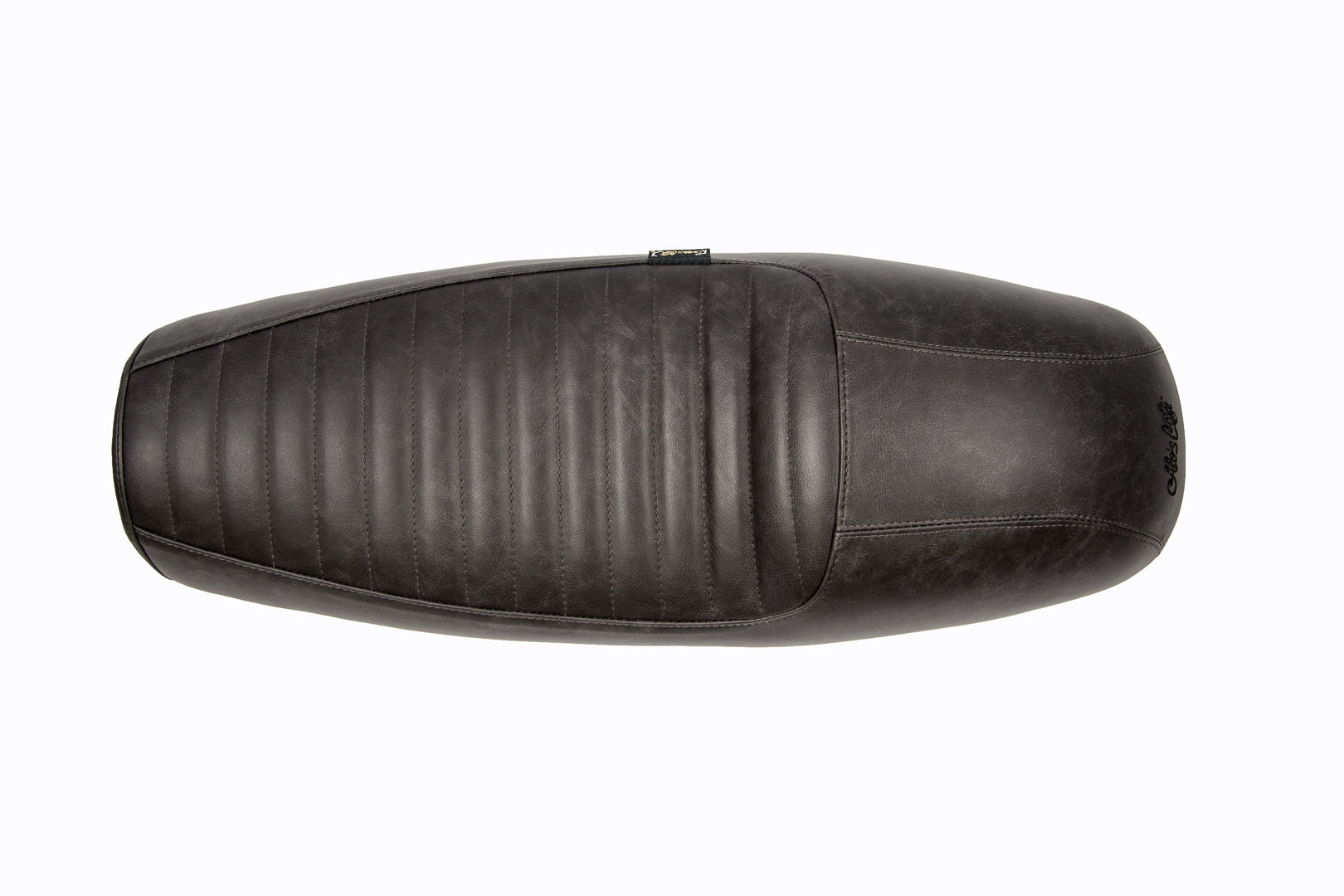 The “Cafè Racer” Leather slim seat - Black
