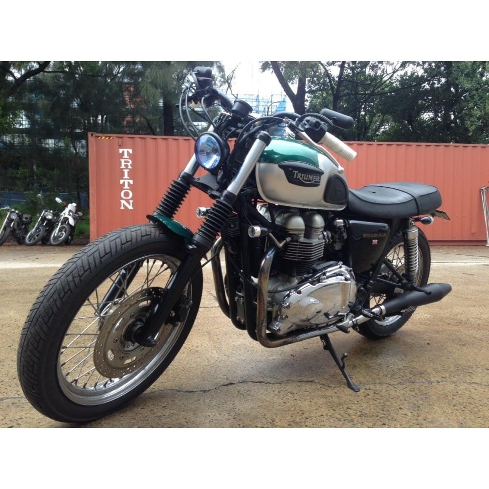 Bates Style Bottom Mount Headlight Bracket - Polish