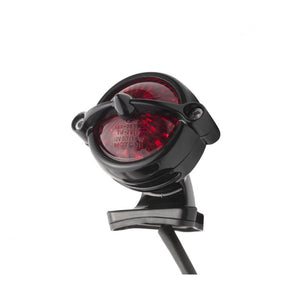LED Tail Light - Bel Air Style + Fender Mount Kit - Black