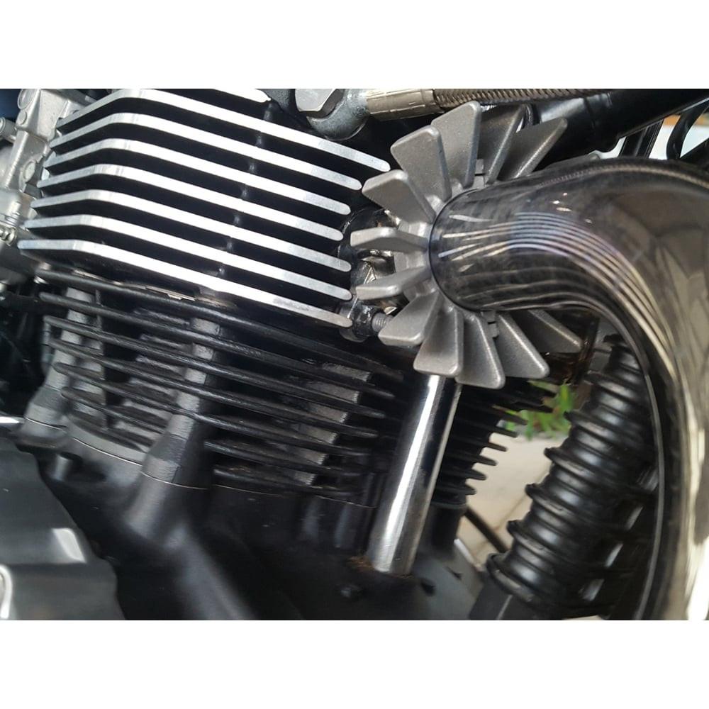 Big Fin Exhaust Clamps - Carbs