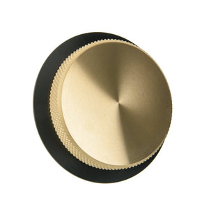 BMW Airhead Billet Gas Cap - Brass & Black