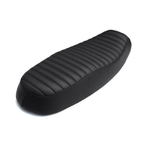 Bonneville Dual Seat - Ribbed - Black