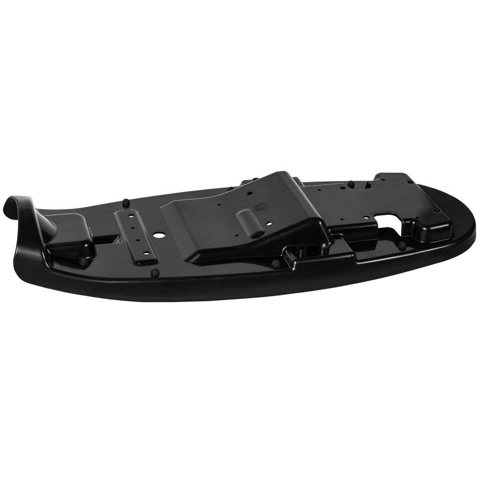 Seat Base Kit - Injection Moulded ABS Seat Pan incl Rubbers and Hooks