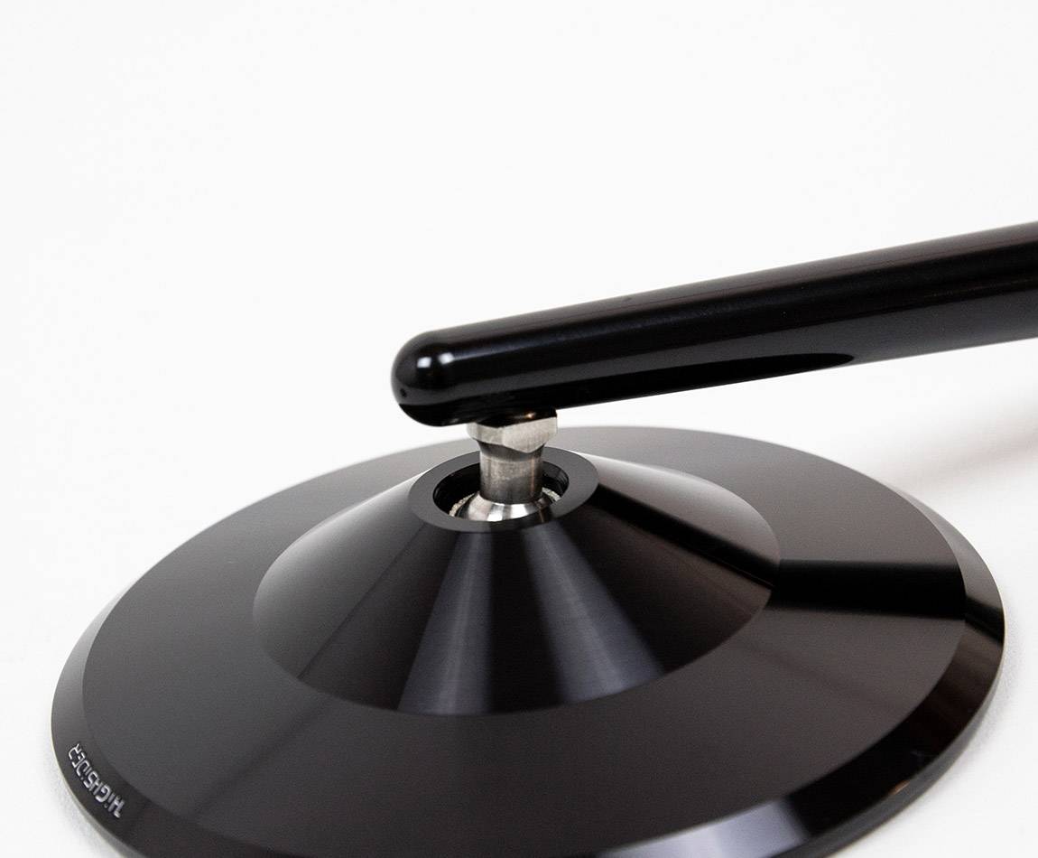 Classic round mirror - Black