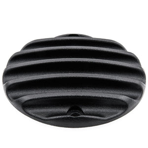 Clutch Badge - Ribbed - Black