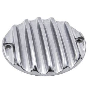 Clutch Badge - Ribbed - Polished