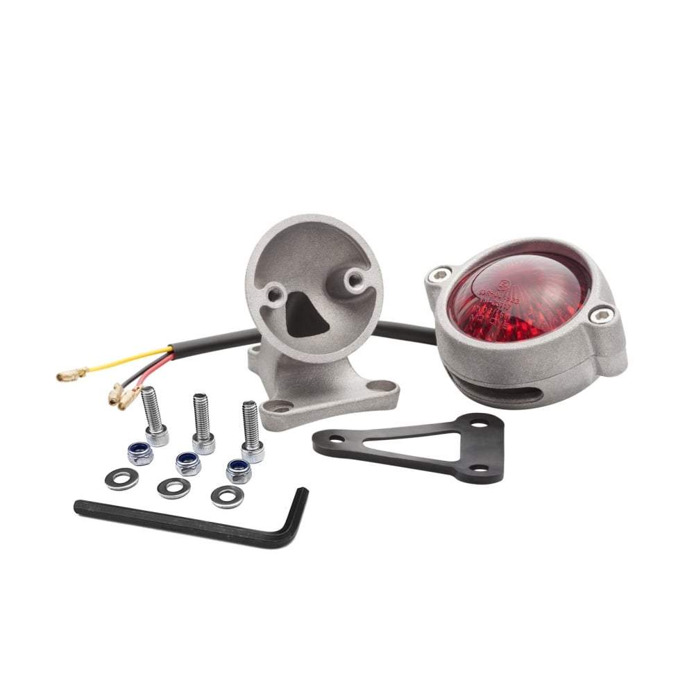 Eldorado LED Tail Light + Fender Mount Kit - Shot blast finish