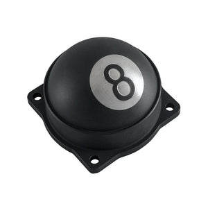 8 Ball - Finned EFI Carb Tops - Black