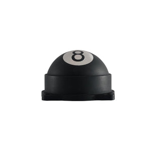 8 Ball - Finned EFI Carb Tops - Black