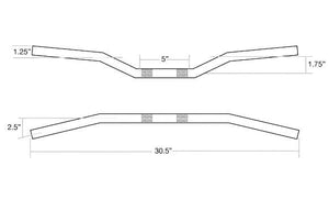 Biltwell 1" or 7/8  Tracker Bars