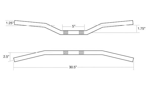 Biltwell 1" or 7/8  Tracker Bars