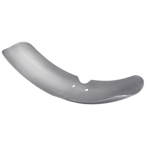 Front Mudguard - Spoke Wheels - Polished Aluminium