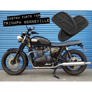 Petrol Tank Custom Knee Pads - Union Jack