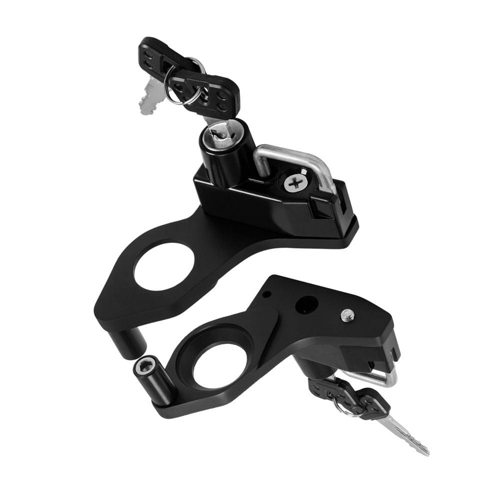 Left+Right Side Shock Mount Helmet Lock Kits