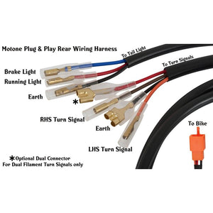 Tail Tidy Plate - Lucas Tail Light - Loom - Kit