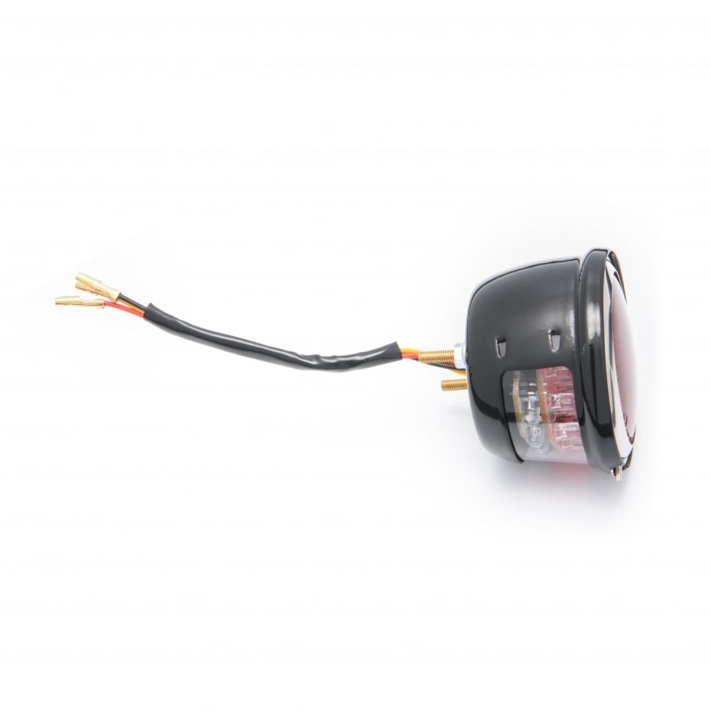 Miller 'Clean' Taillight Unit - Black Housing - LED