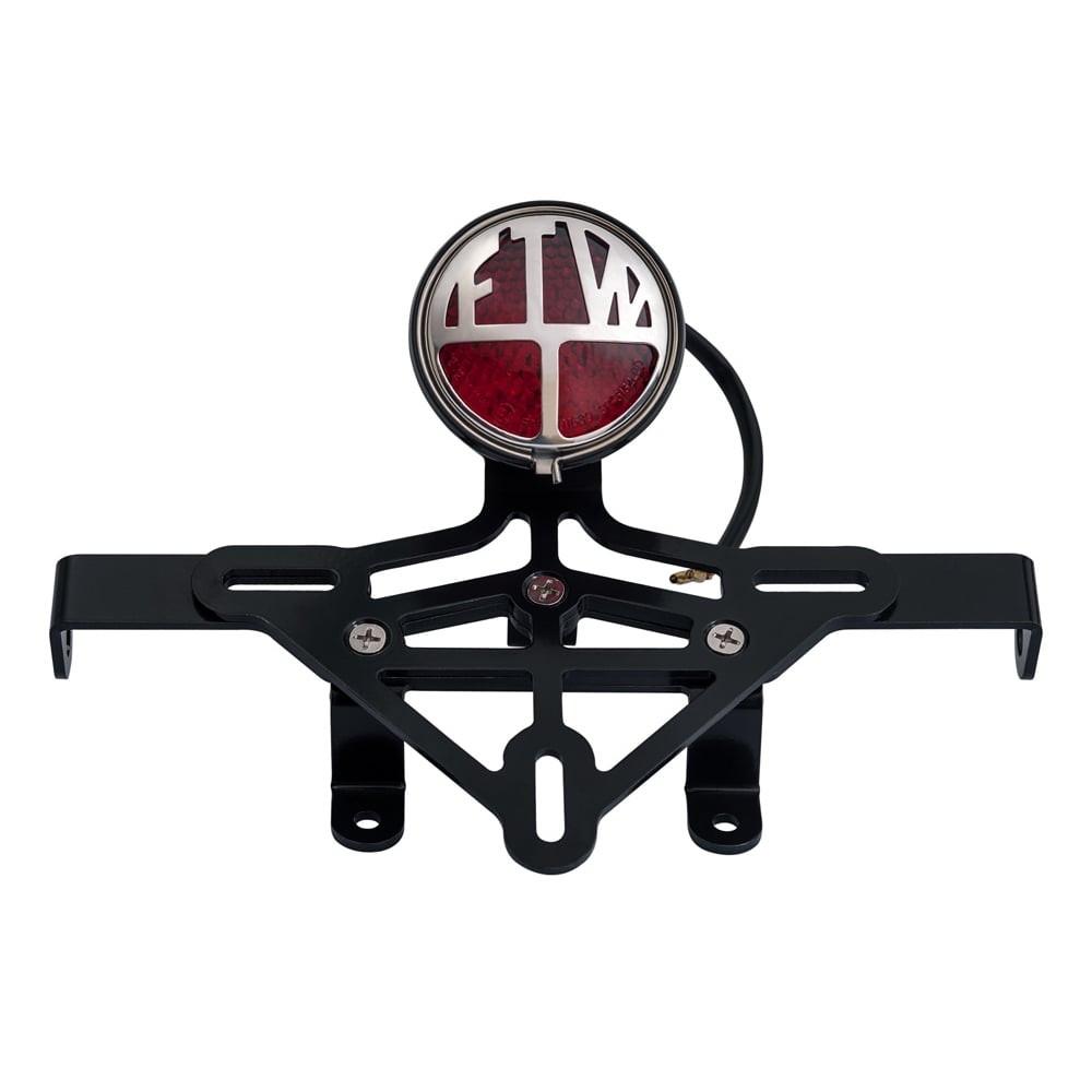 Miller FTW Stop Tail Light - Rear Mudguard Bracket - Indicator Plate - Loom KIT
