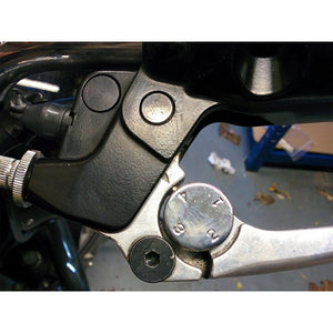 Mirror Delete Plugs for T100/T120 LC Triumphs