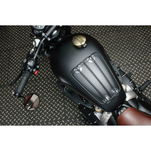 Monza Fuel Cap Kit for Triumph and HD - Brass Plate