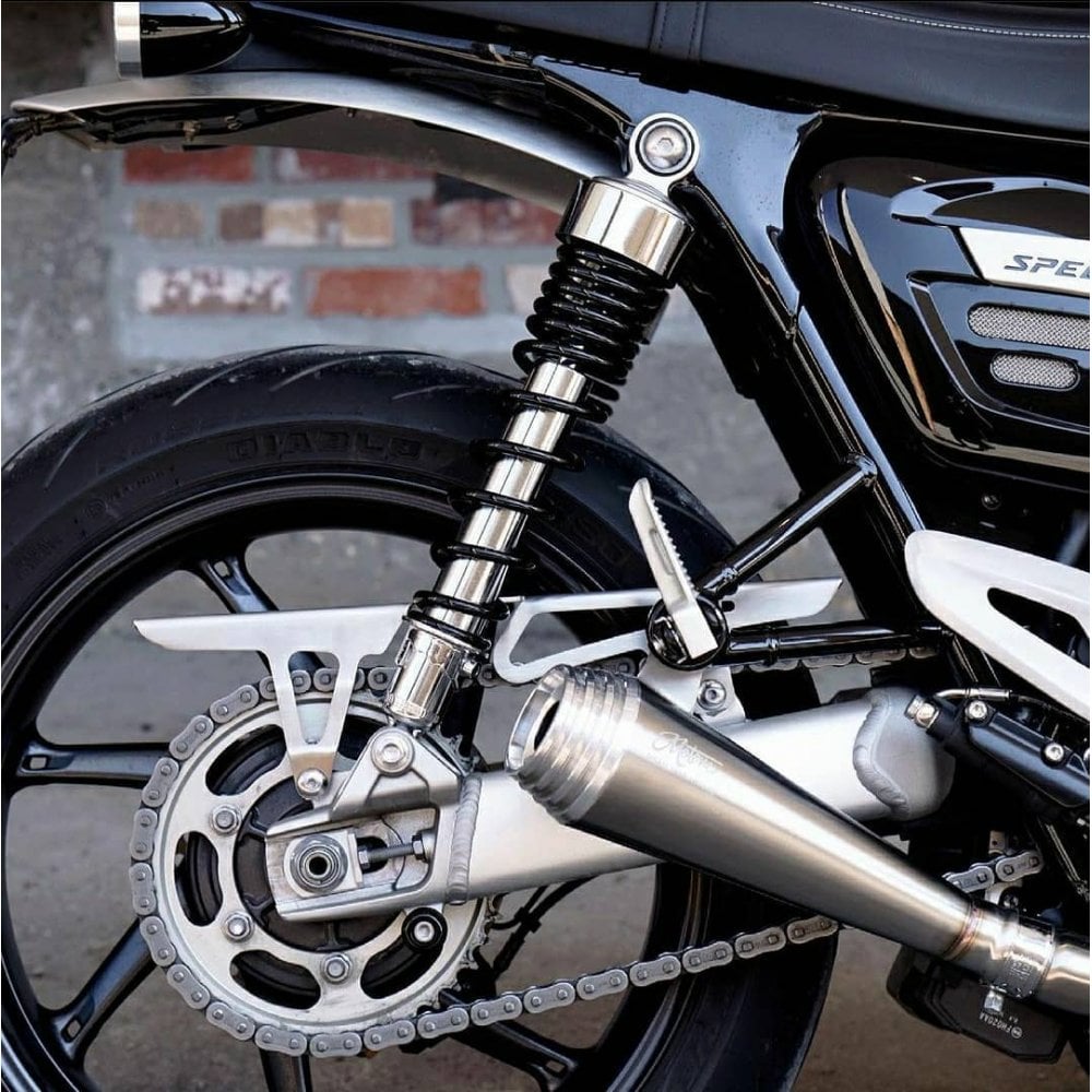Gladius - Speed Twin/Thruxton Chain Guard - Brushed Finish
