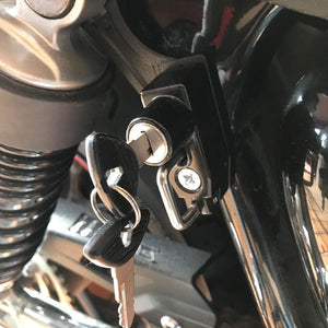 Helmet Lock for Liquid Cooled Triumphs