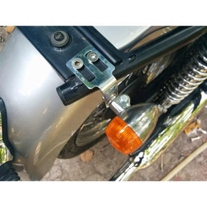 Indicator Brackets - Under Seat Mount - Black