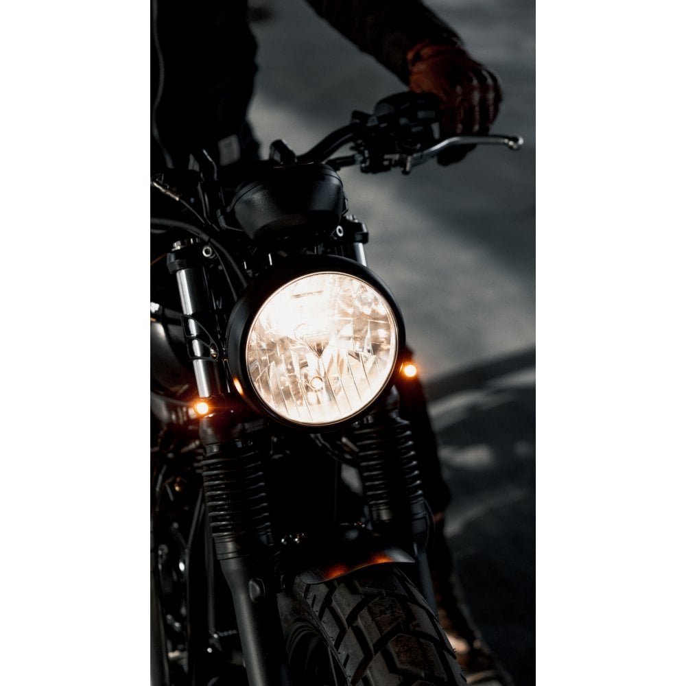 PICO LED T/S Indicator Turn Signals - PAIR - Black - M8