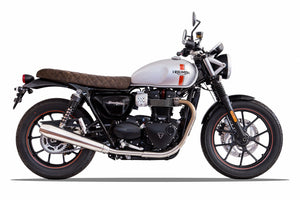 The "Stryke" slim seat for new Triumph Liquid Cooled 2016+