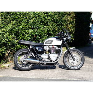 Shorty - Front Mudguard/Fender - Brushed Aluminium - LC Triumph