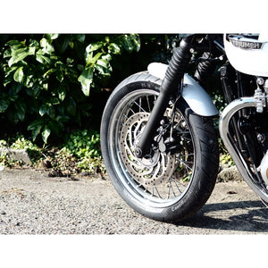 Shorty - Front Mudguard/Fender - Brushed Aluminium - LC Triumph